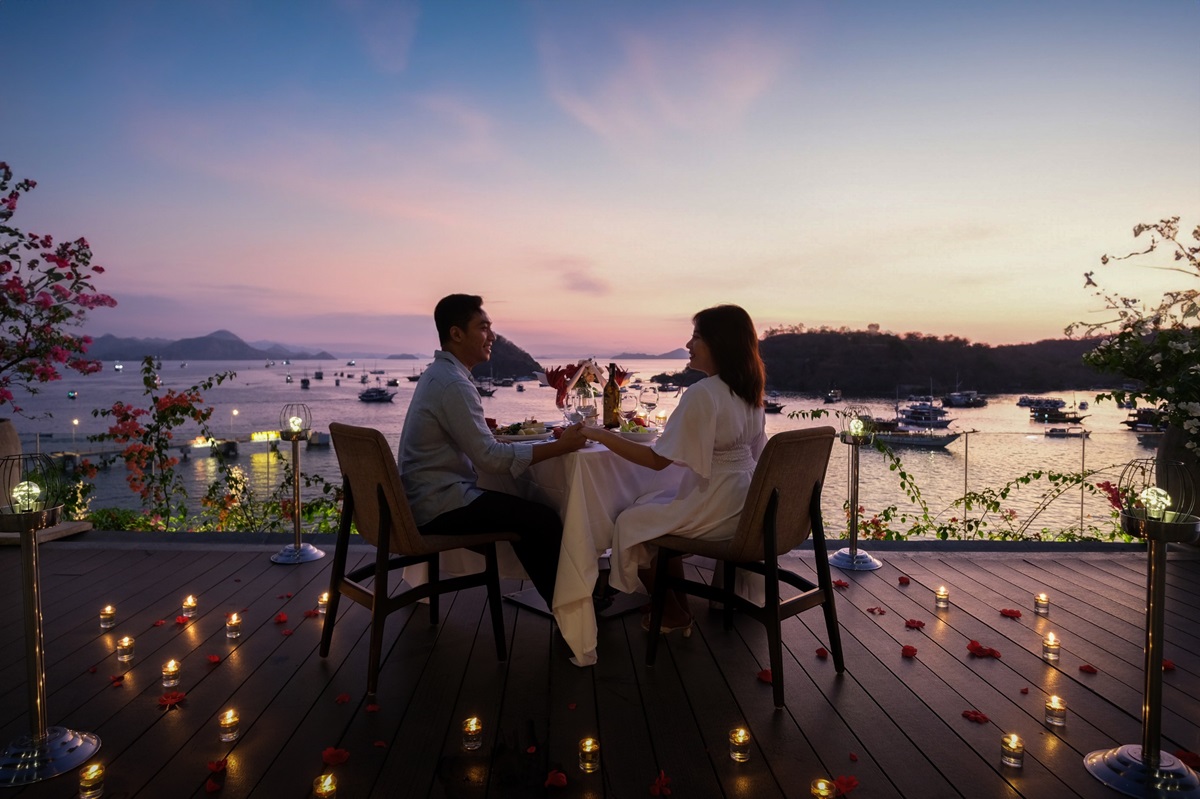 A Night to Remember Valentine's Day Degustation Dinner at Meruorah Komodo Labuan Bajo