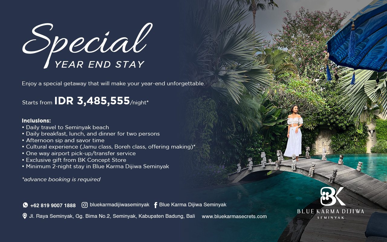 Unlock Unforgettable Year-End Moments with Blue Karma Dijiwa Seminyak