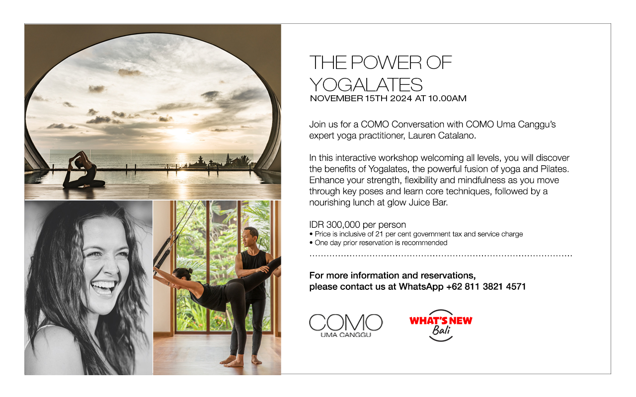 The Power of Yogalates: A COMO Conversation with Lauren Catalano at COMO Uma Canggu