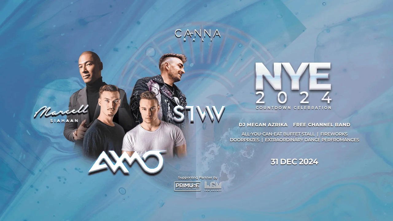 New Year's Eve 2025 at Canna Bali