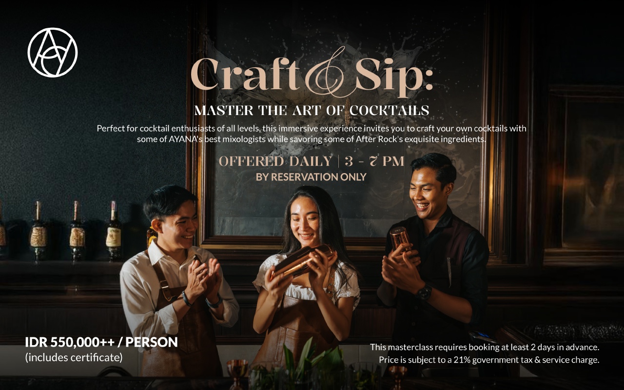 Craft & Sip: Master the Art of Cocktails at After Rock Bali