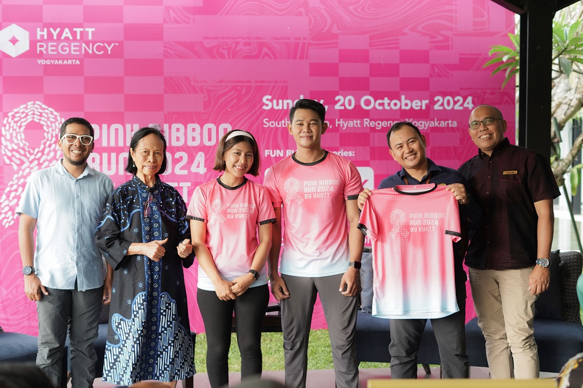 Supporting Breast Cancer Awareness, Hyatt Regency Yogyakarta Returns with Pink Ribbon Run