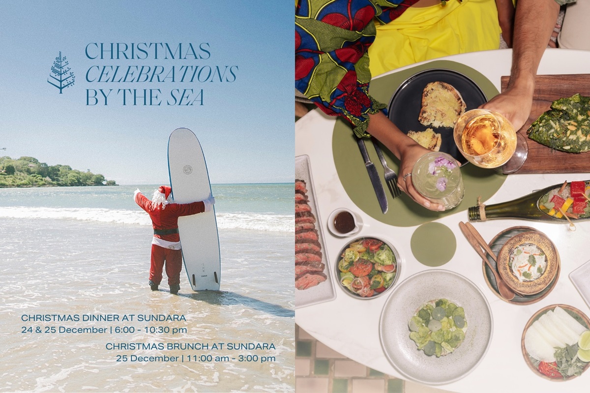 Christmas Deal at Sundara Restaurant in Four Seasons Resort Bali at Jimbaran Bay