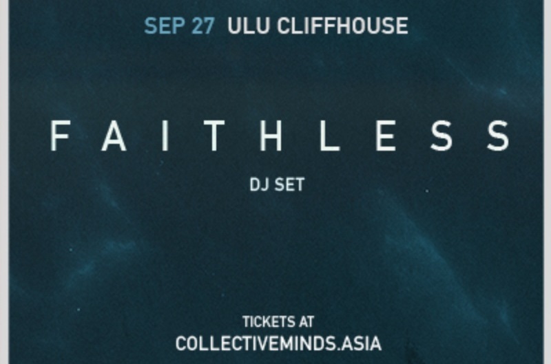 Faithless DJ in Ulu Cliffhouse, Bali