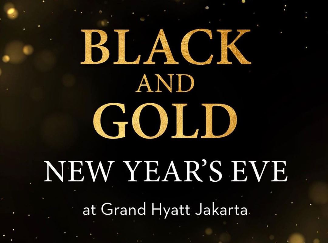 Black and Gold New Year's Eve at Grand Hyatt Jakarta