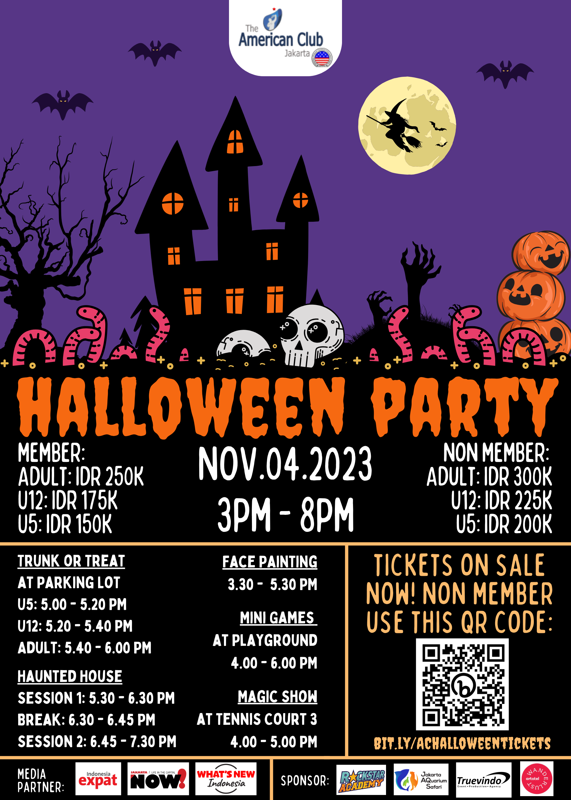 The American Club Jakarta Presents Halloween Party