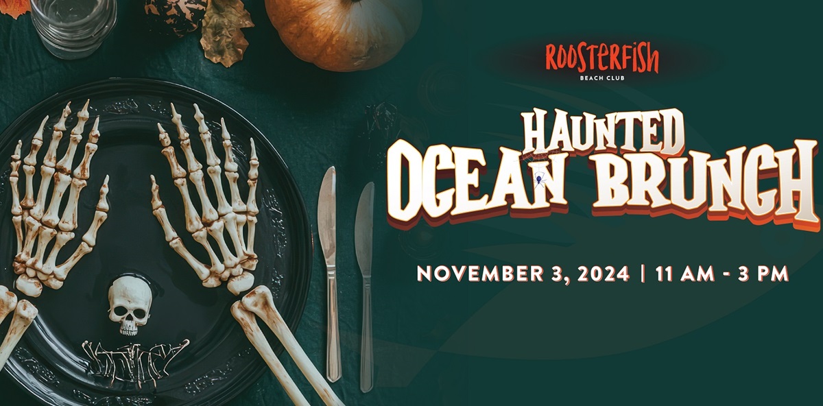 Halloween Season, Haunted Ocean Brunch at Rooterfish Beach Club