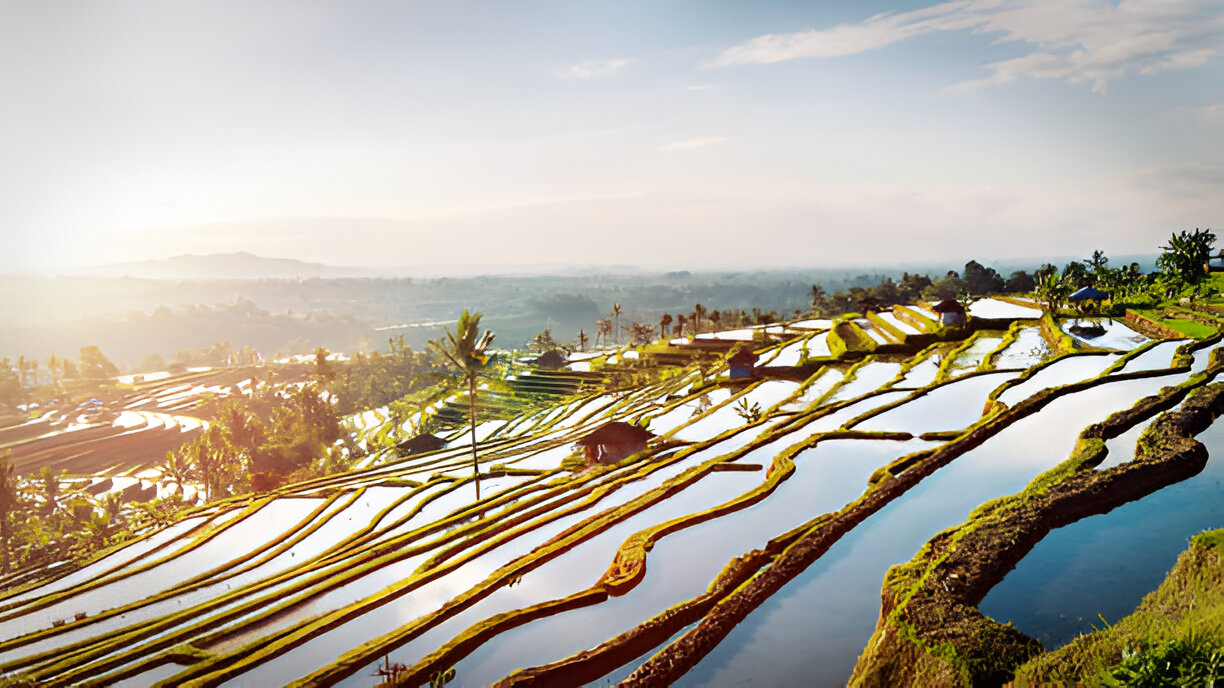 Jatiluwih Rice Terraces to Shine with Laser Show During Festive Season