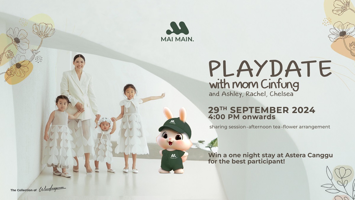 Playdate with Mom Cinfung at Mai Main Canggu