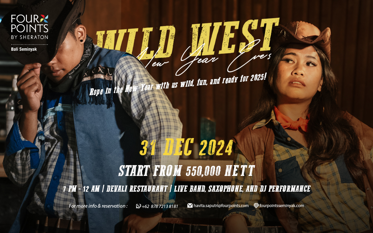 “Wild West New Year’s Eve!” - Rope in The New Year with Us, Wild, Fun, and Ready for 2025!