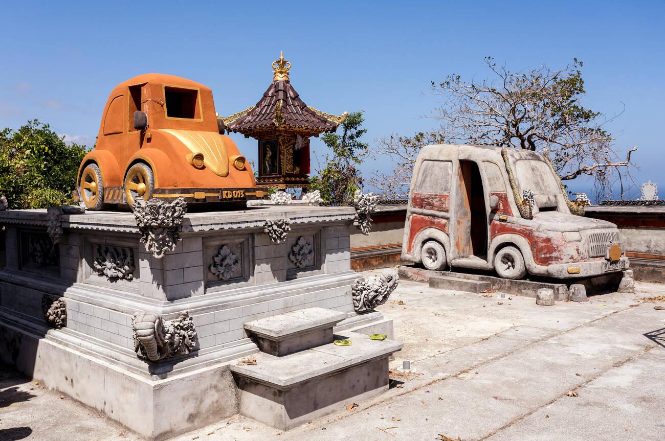 The Enigmatic Charm of Pura Paluang: Bali's Peculiar Car Temple