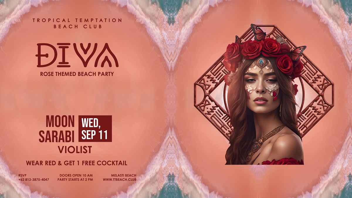 Dive into the Diva: Rose-Themed Beach Party at Tropical Temptation Beach Club