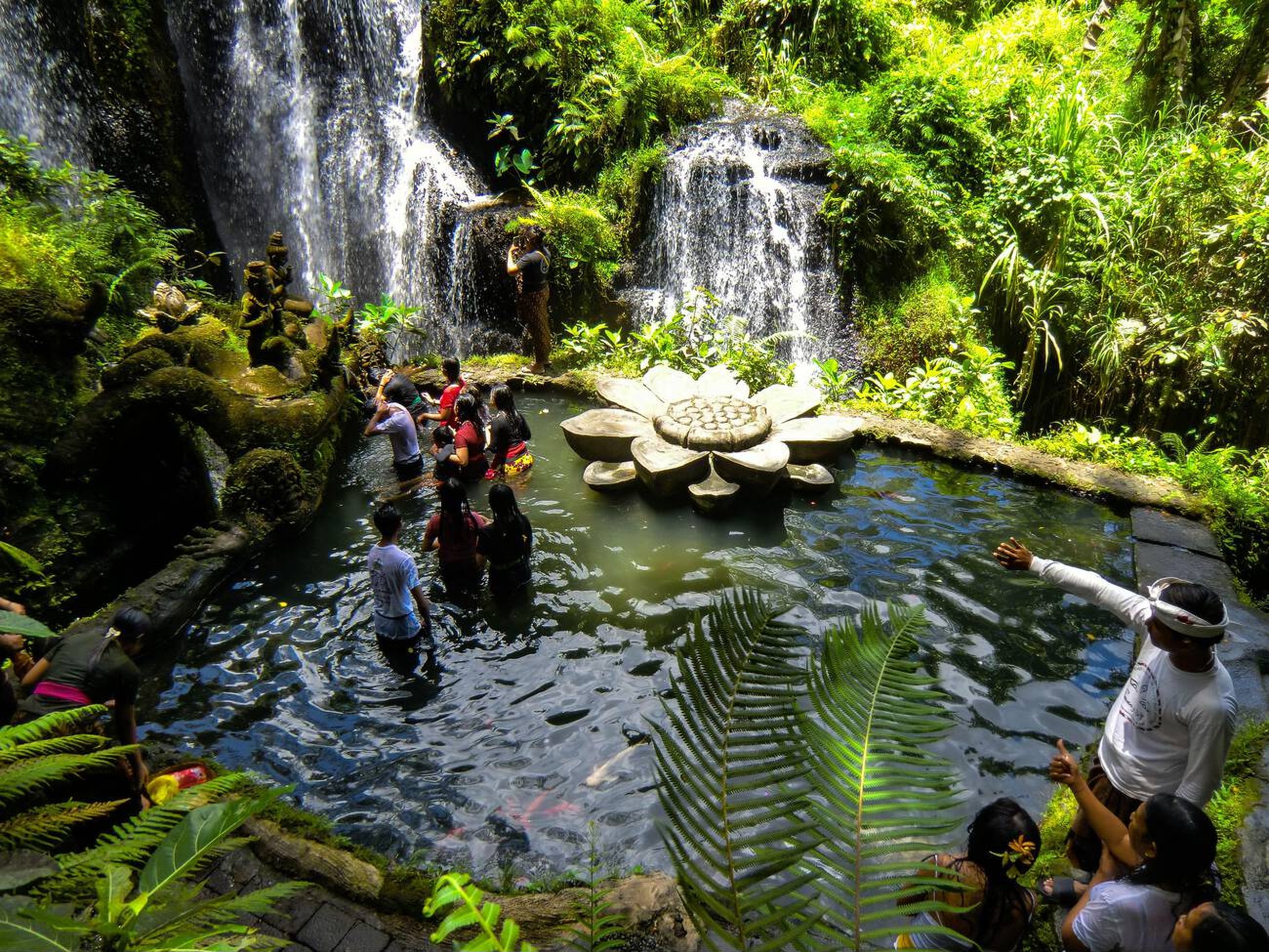 Spiritual Cleansing Sanctuary: Taman Beji Griya Waterfall