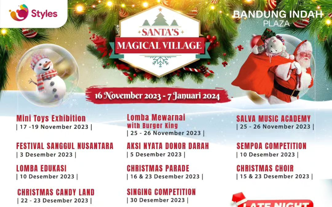 santa magical village