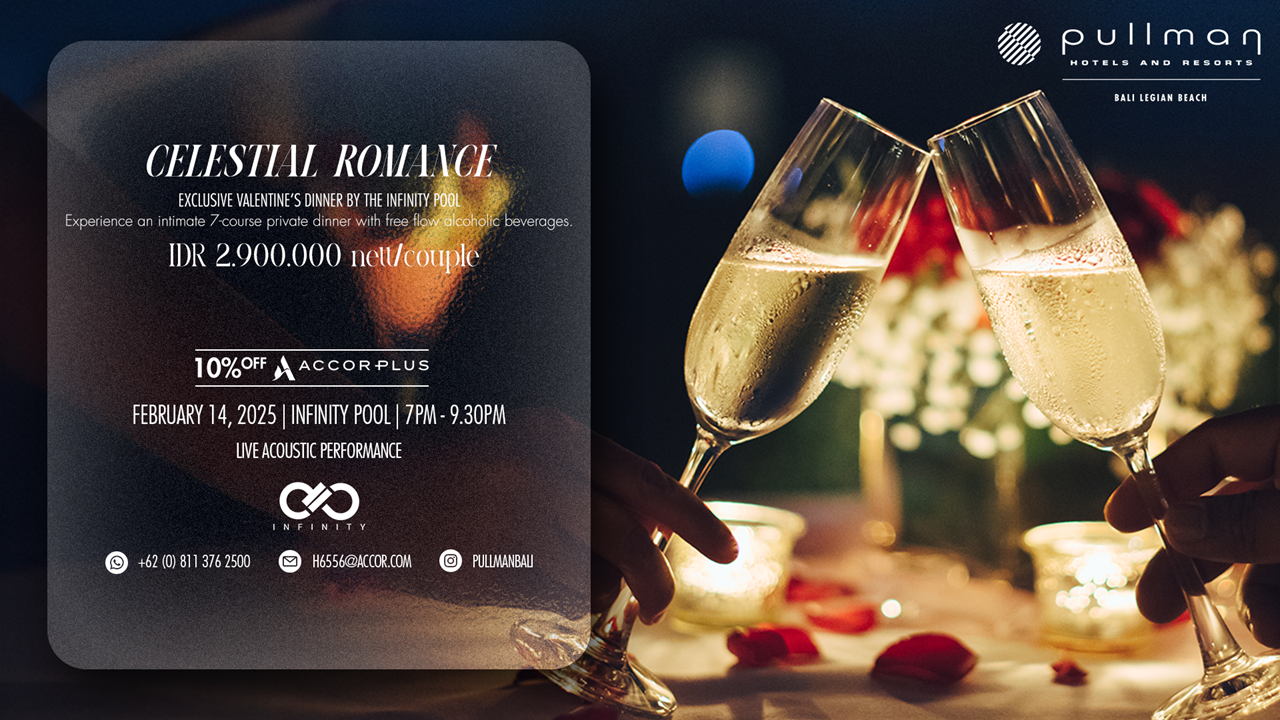 A Night of Celestial Romance at Pullman Bali Legian Beach