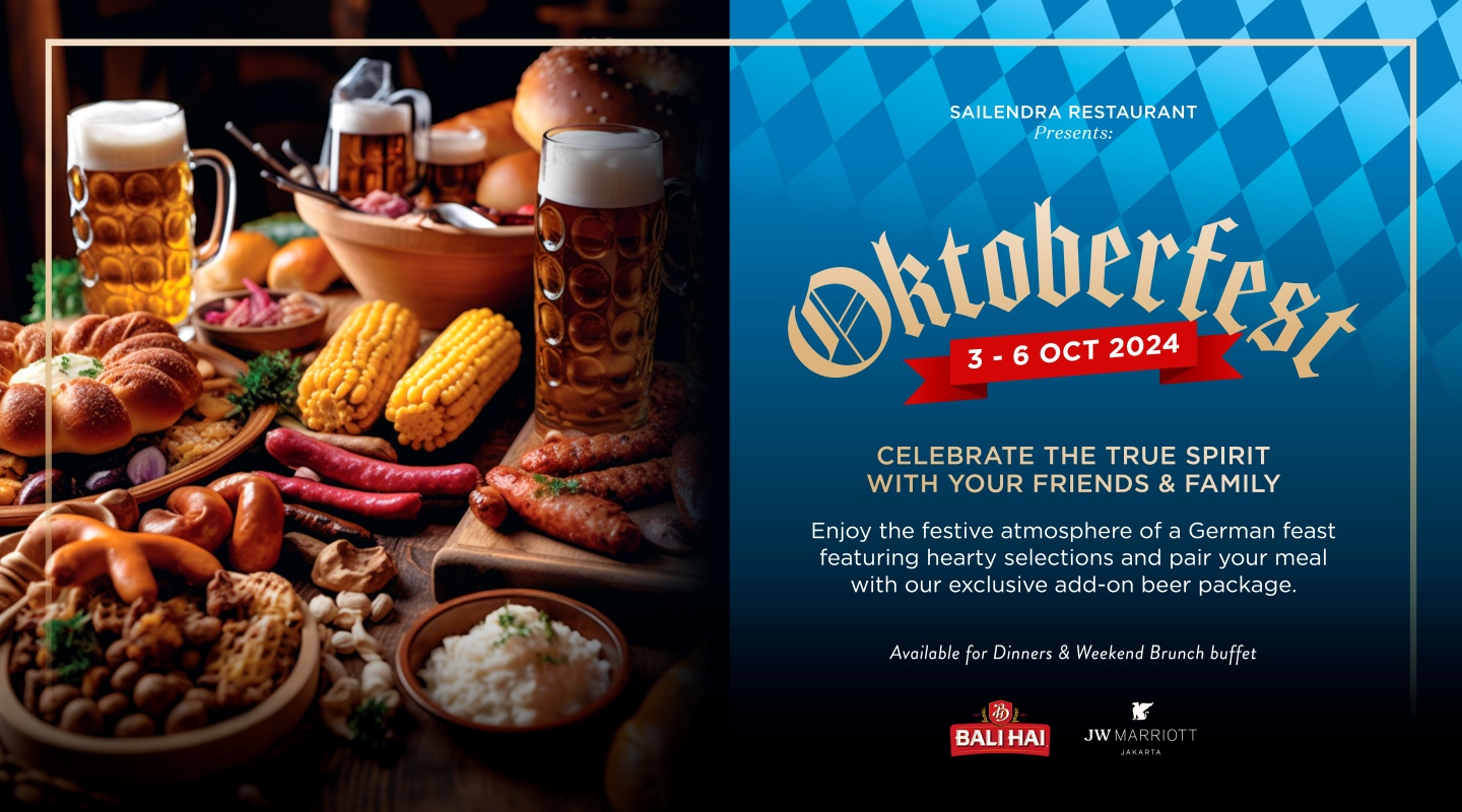 Oktoberfest Returns with an Authentic Bavarian-German Feast at JW Marriott Hotel Jakarta