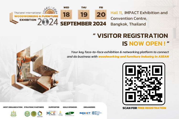 Thailand International Woodworking and Furniture Exhibition 2024