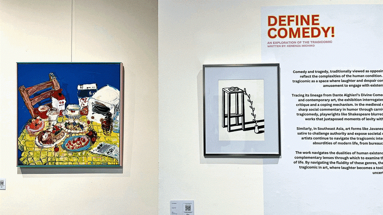 DEFINE COMEDY! ISA Art Gallery, Wisma 46, Jakarta