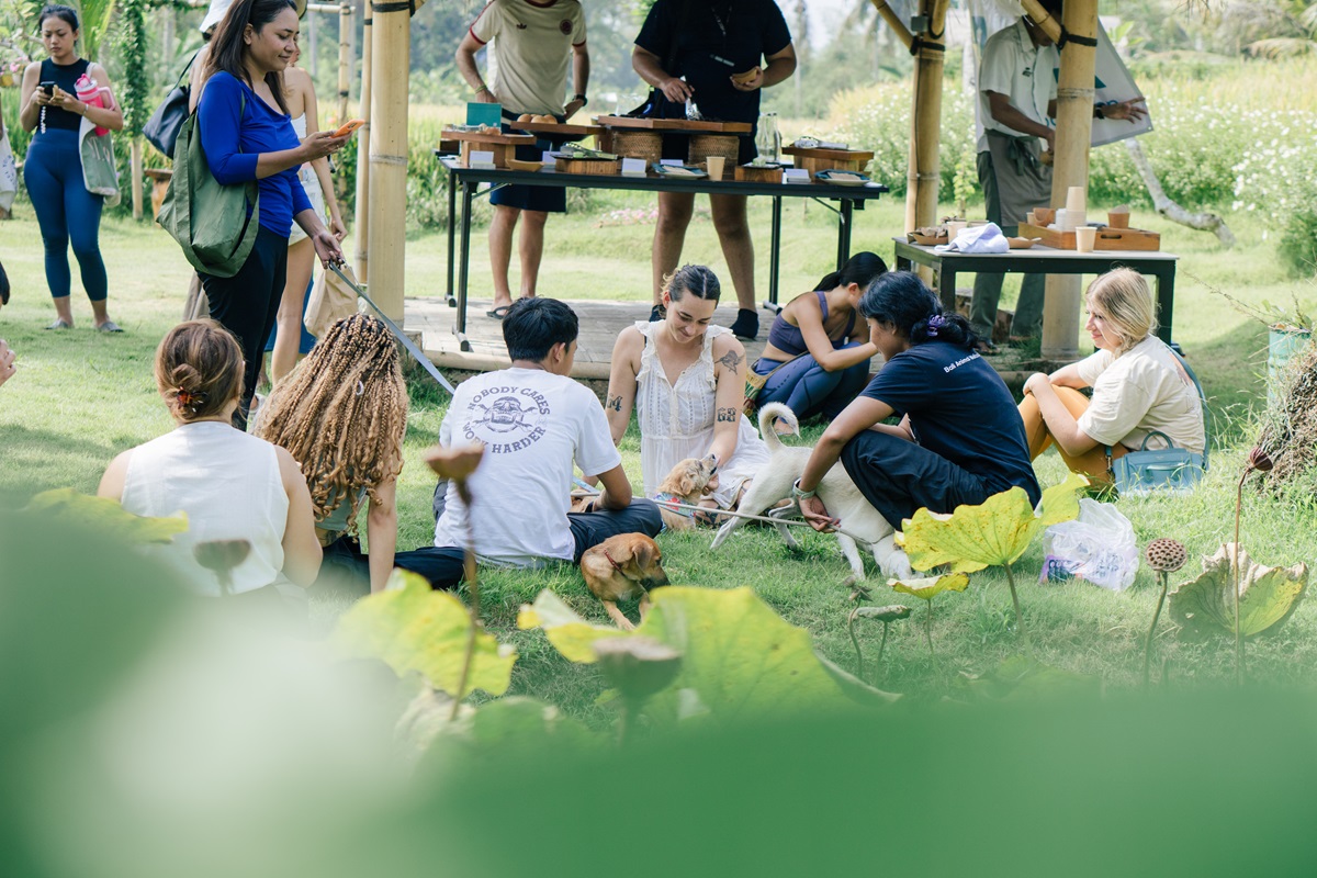 'Paws & Pose' Yoga Session and Adoption by The Westin Resort & Spa Ubud Bali with BAWA Bali