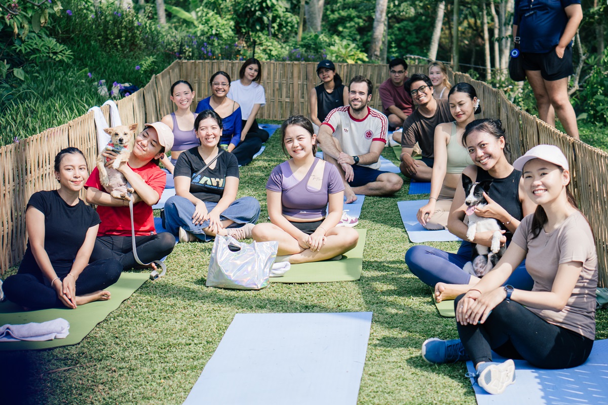 'Paws & Pose' Yoga Session and Adoption by The Westin Resort & Spa Ubud Bali with BAWA Bali