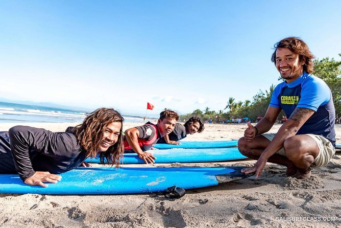 learn to surf in kuta beach