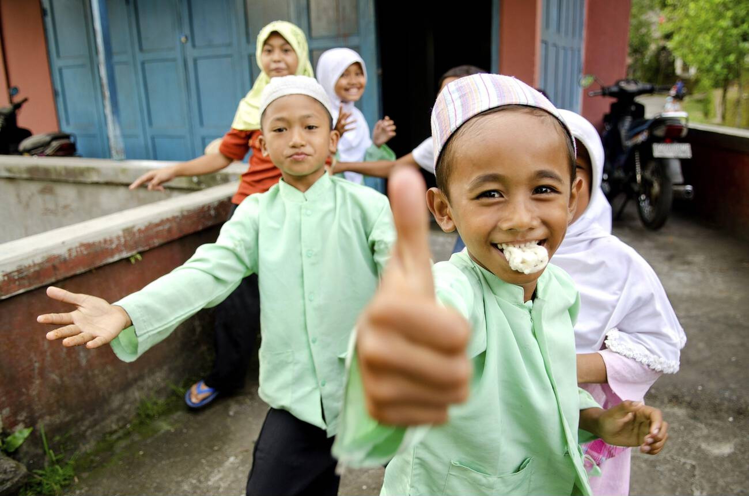 A Brief History of Islam in Bali - Muslim Kids at Kampung Muslim in Bali