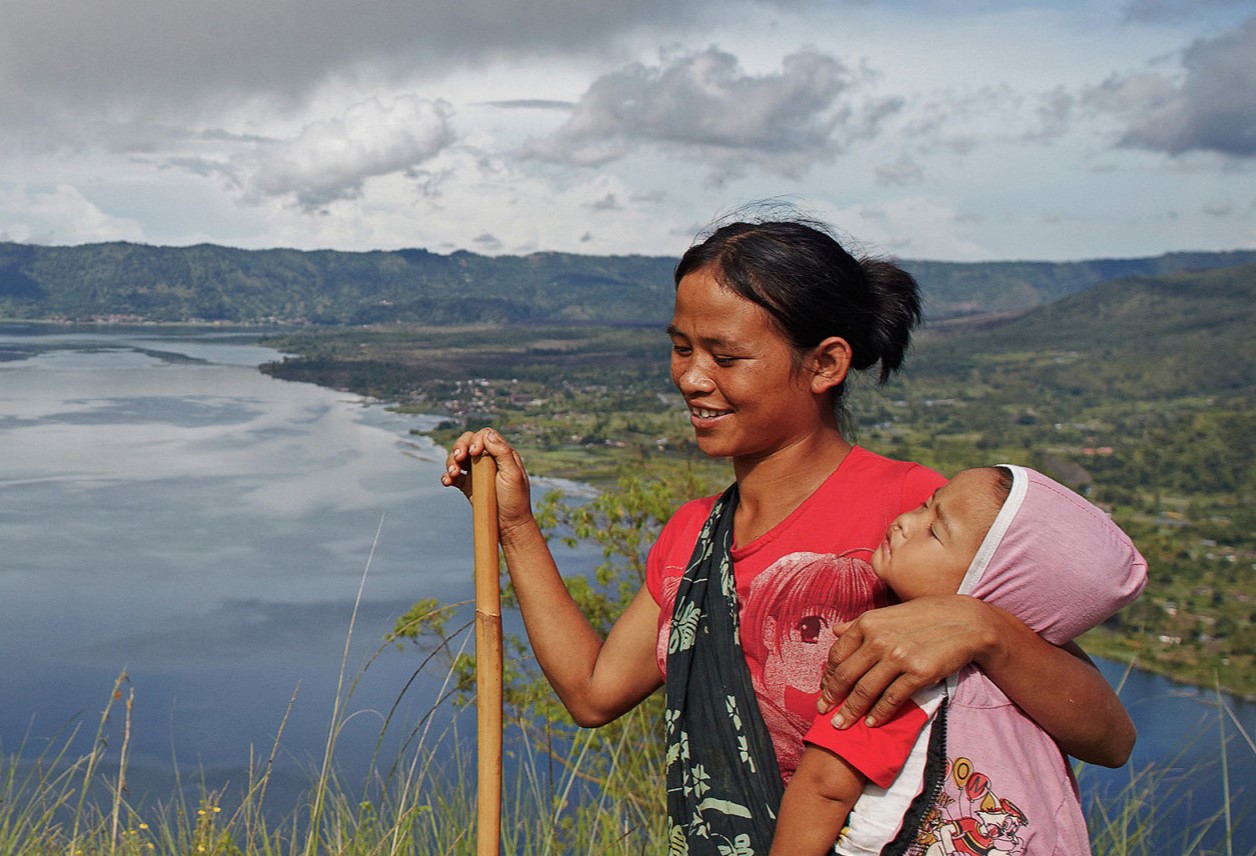 A Female Muntigunung Villager