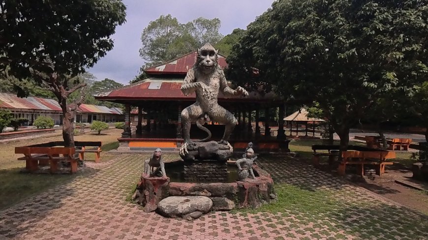 Alas Kedaton Statue by Budaya Bali