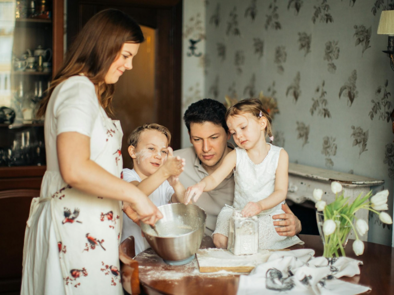 Baking with Family