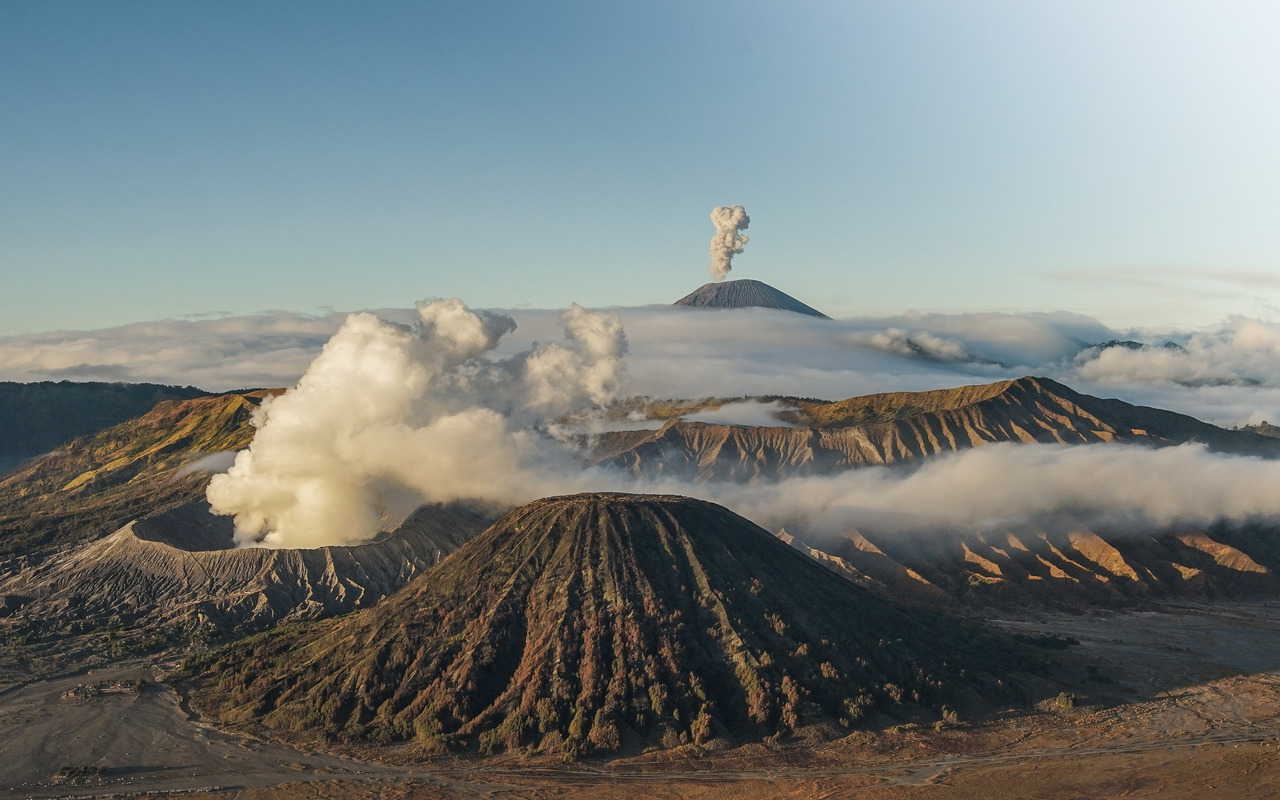 Golden Sunrise of Mount Bromo