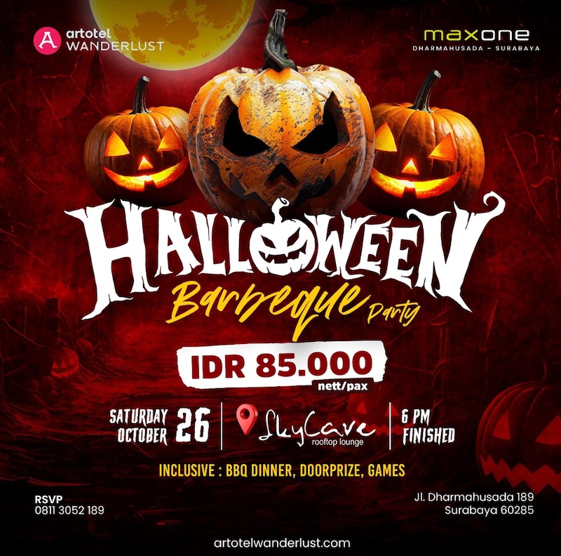 Top Halloween Events in Surabaya 2024: Frights, Fun, and Spooktacular Celebrations