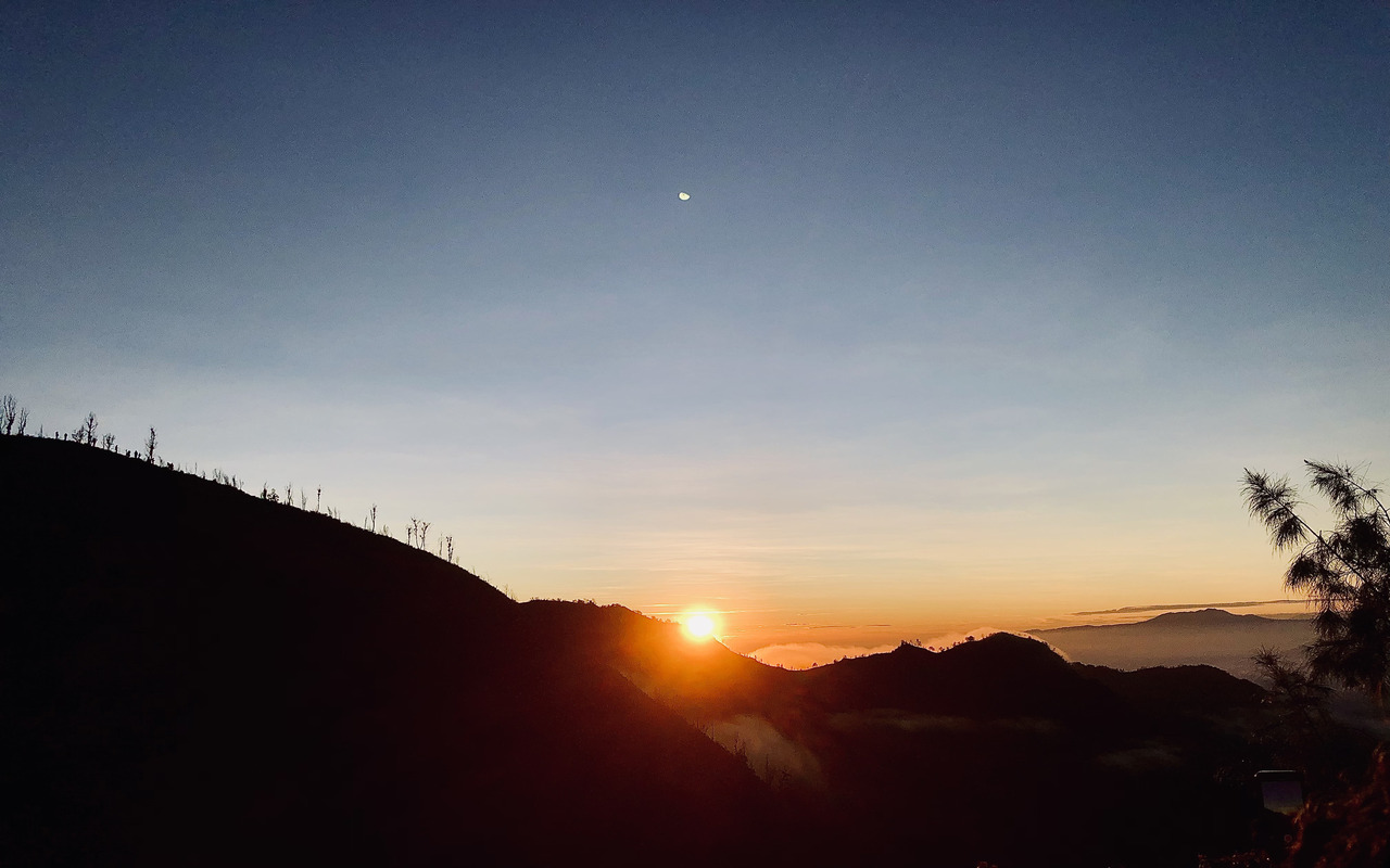 Golden Sunrise of Mount Bromo