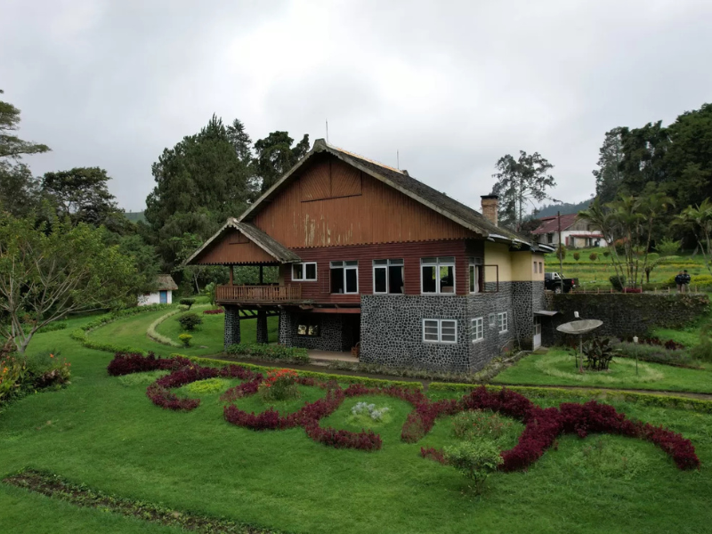 Heritage House from the Colonial era at Kalisat Jampit 