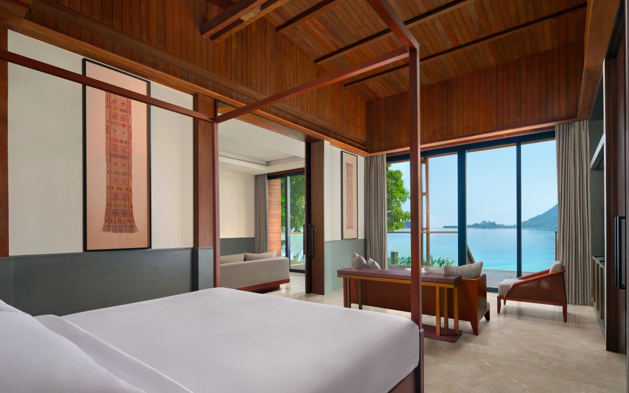 Lampung Marriott Resort & Spa 1BR VILLA BEDROOM