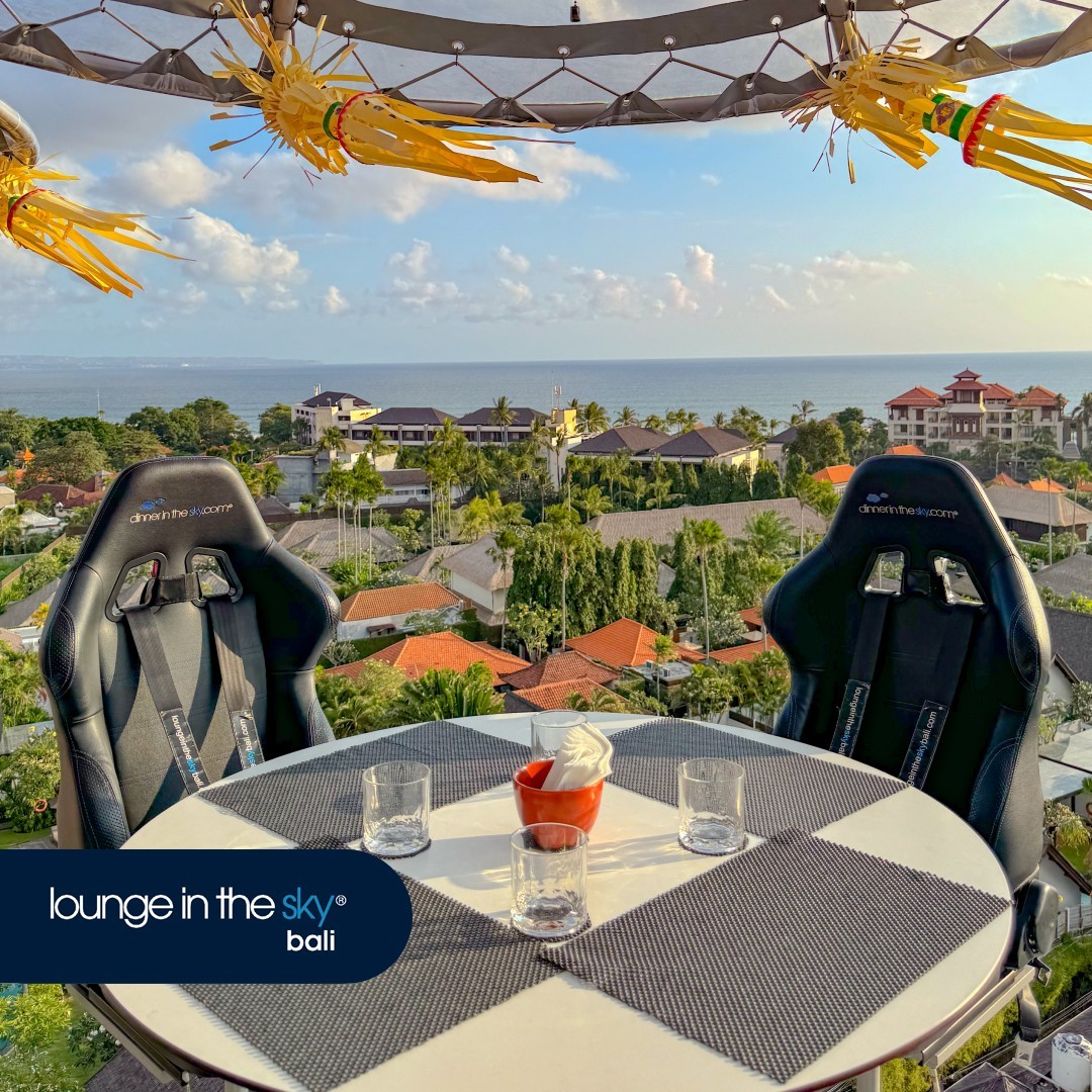 Lounge in the Sky Bali Best Unique Dining