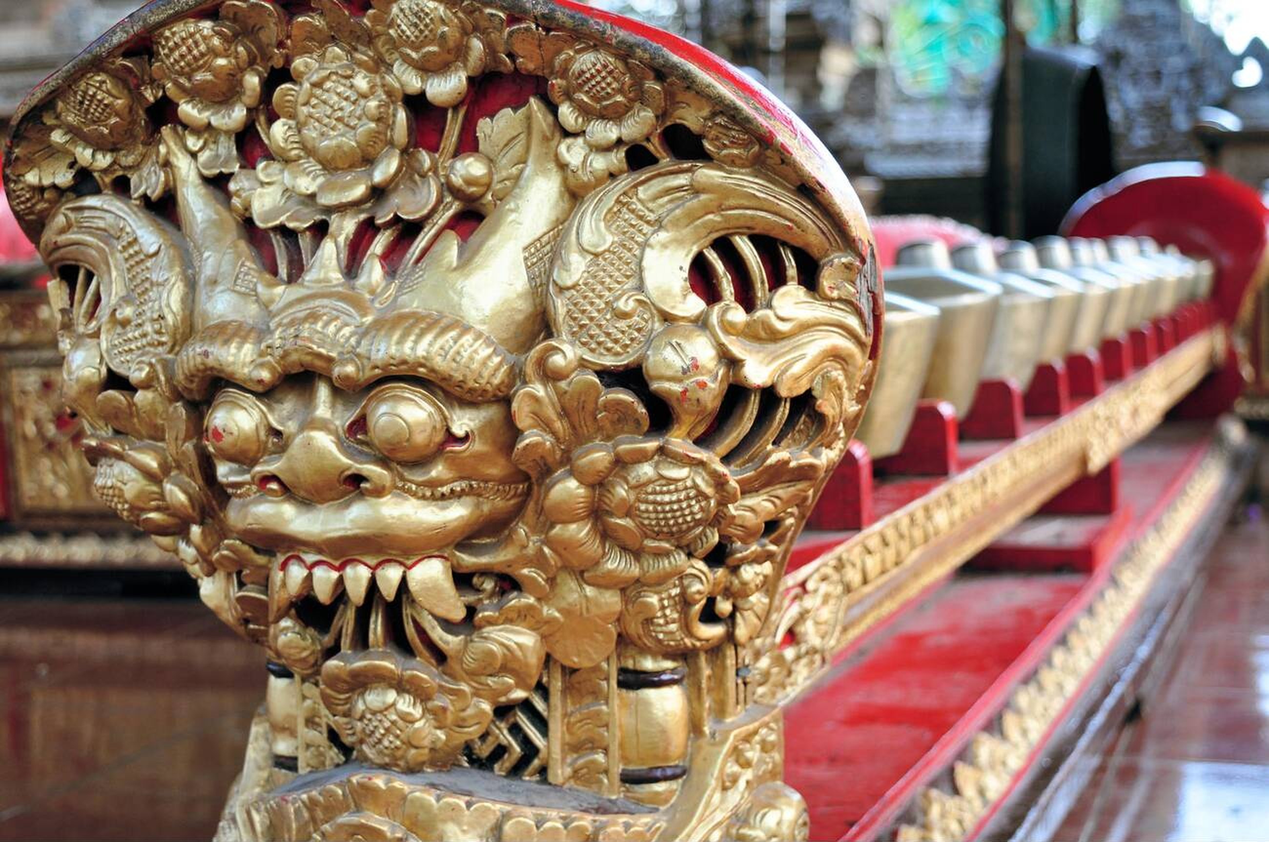 Meticulous Ornament of Balinese Gamelan