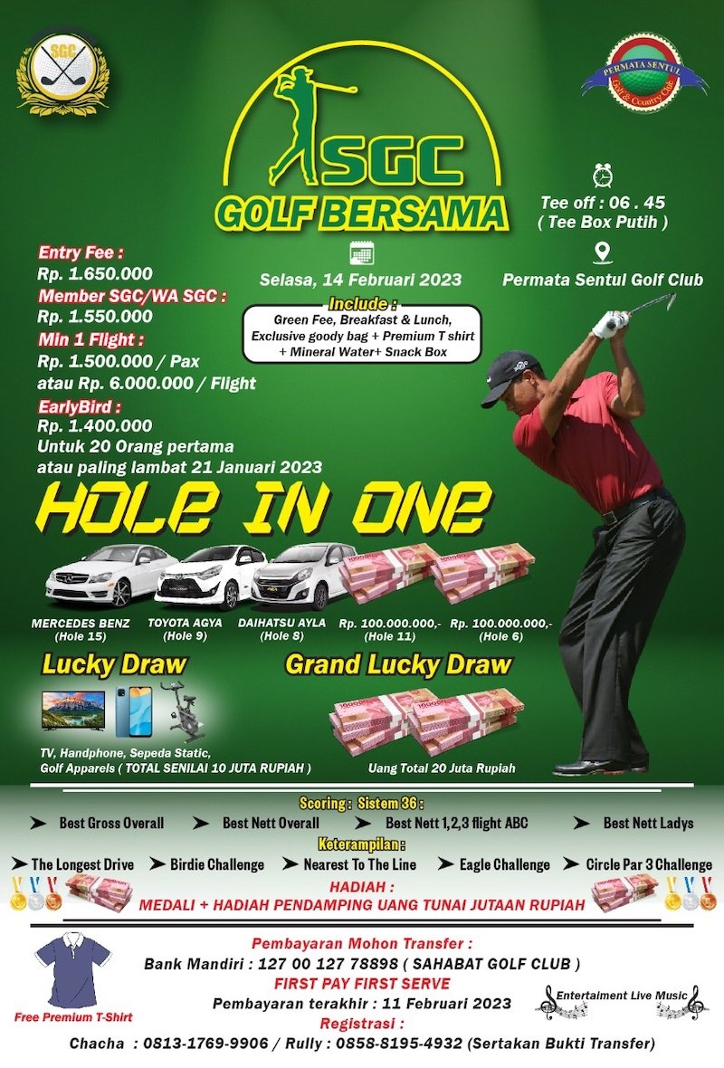 SCG Golf Indonesia