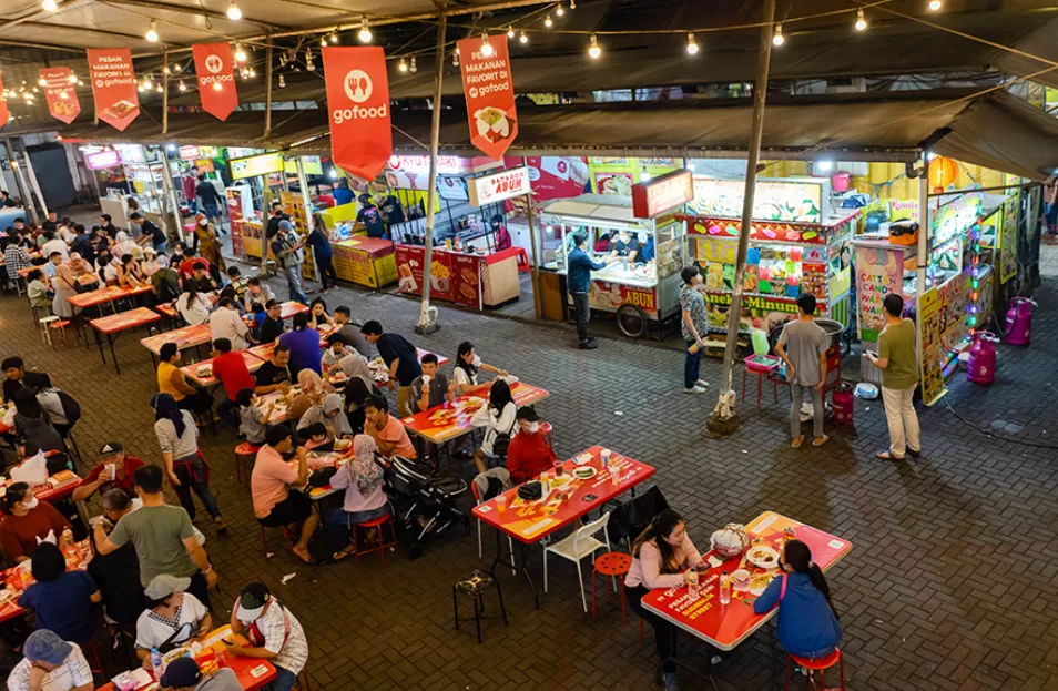 Sudirman Street Food Night Market