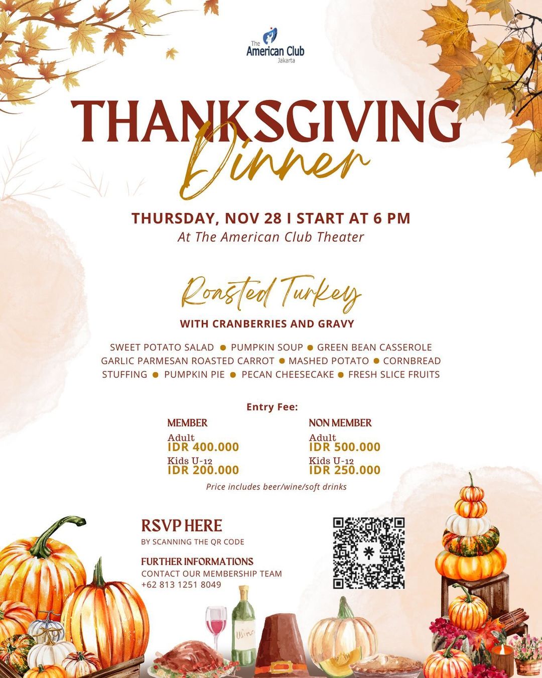 The American Club Thanksgiving