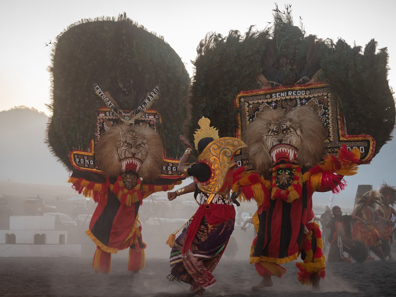 The Barong Mask