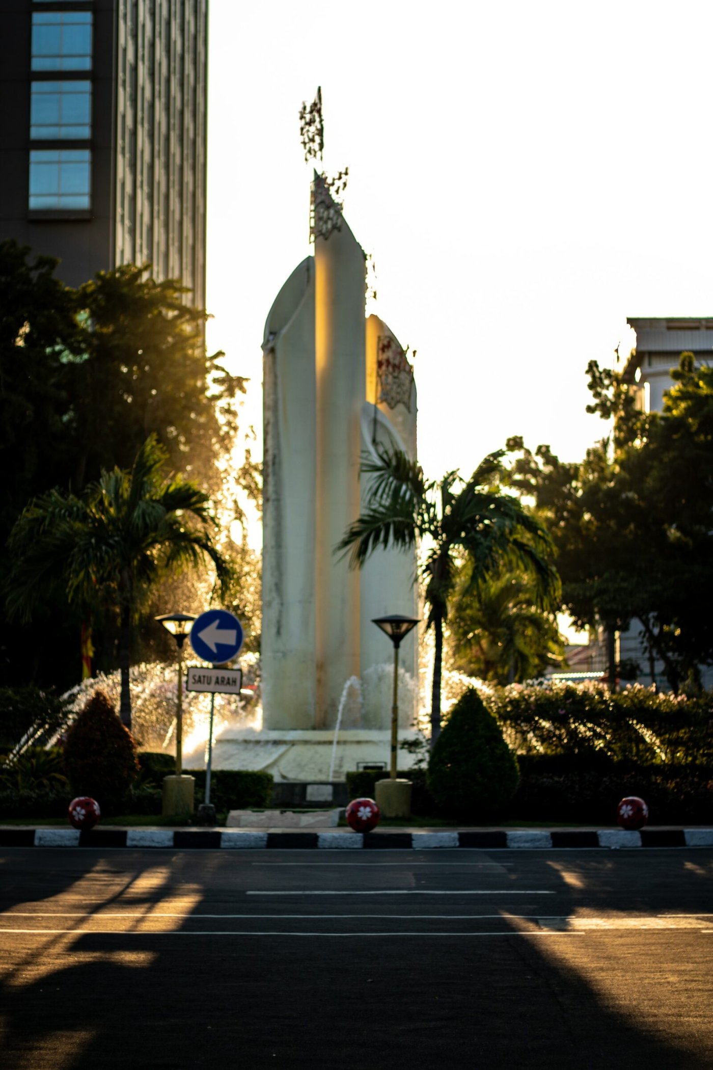 Sharp Bamboo Monument