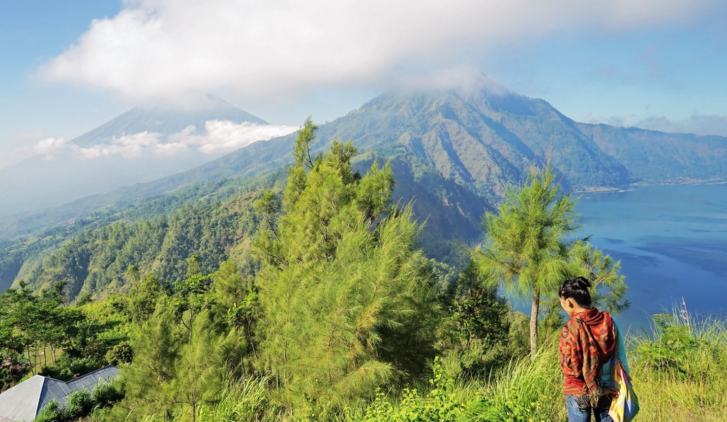 View from Muntigunung Trekking Track