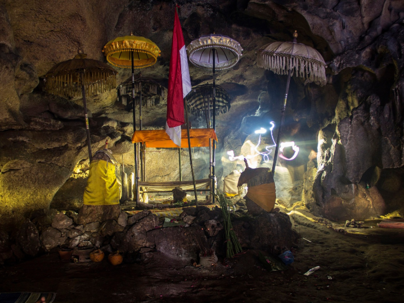 One of The Caves at Alas Purwo