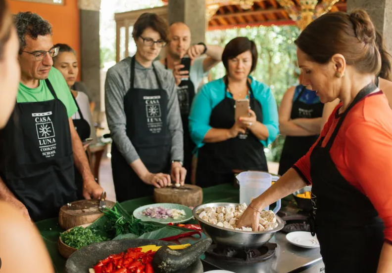 Casa Luna Cooking School in Ubud