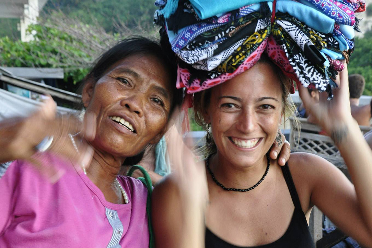 Balinese Local and Tourist