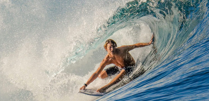 surfing in sumba