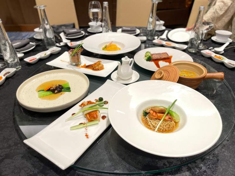 Dining Set-up for Chinese New Year at Four Points by Sheraton Surabaya Tunjungan Plaza