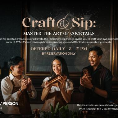 Craft & Sip: Master the Art of Cocktails at After Rock Bali