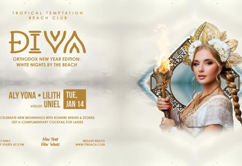 DIVA - Orthodox New Year Edition: White Nights by The Beach