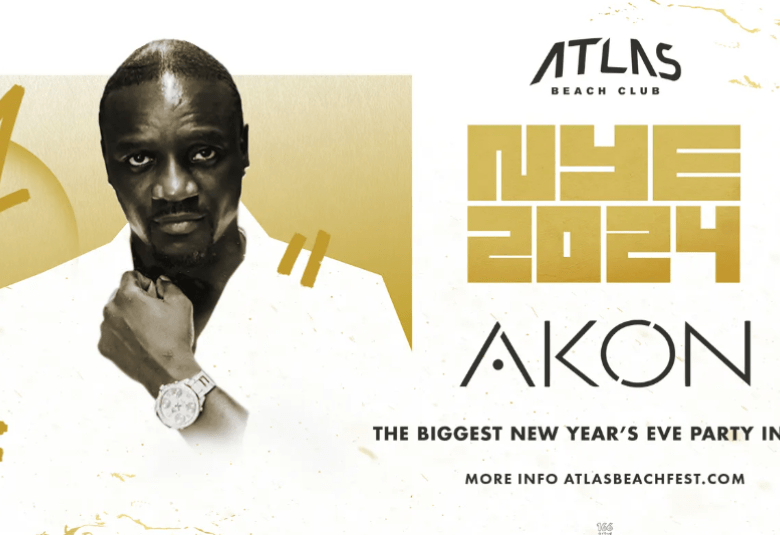 Iconic AKON for Atlas NYE 2024